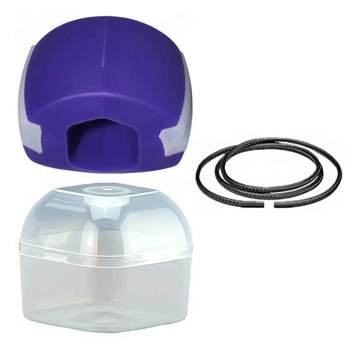 Silicone Jaw Exerciser Lift Jaw Line Double Chin Remover Face Masseter Face Fitness Ball Face Neck Muscle Trainer Jaw Simulator