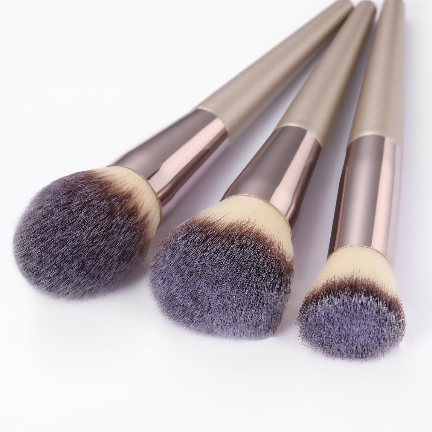 Makeup Brush Champagne Gold