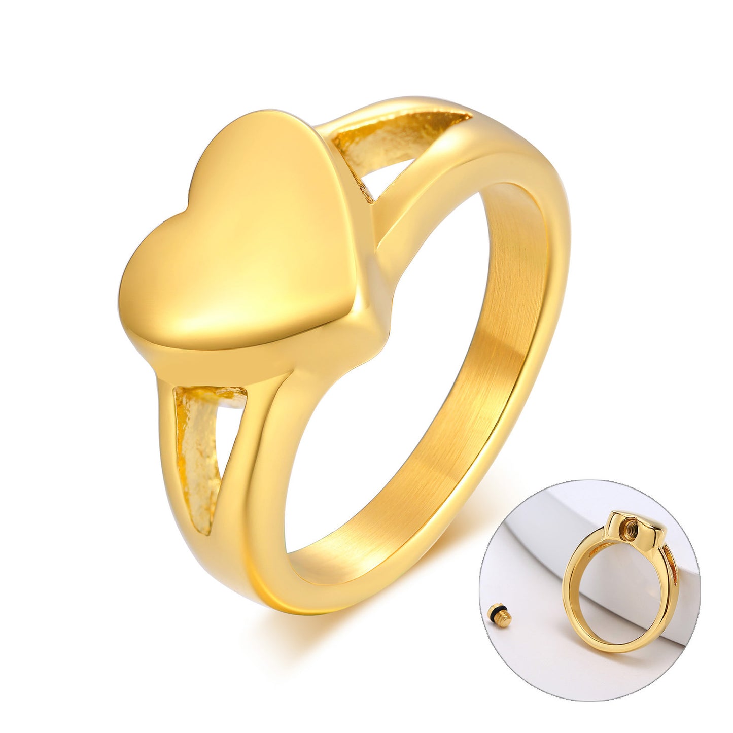 ForeverHold Heart Ring