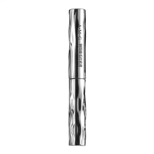 Eyelash Primer Mini Steel Tube Mascara Natural Black 3D Silk Fiber Eyelash Primer Non Smudging Long-Lasting Eyelash Long-Lasting